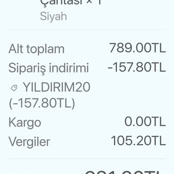 Sipariş Verildi, Ürün Teslim Edilmedi!