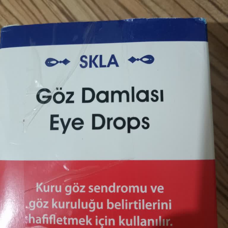 Gök Grup Depolama Göz Damlası Şikayeti!