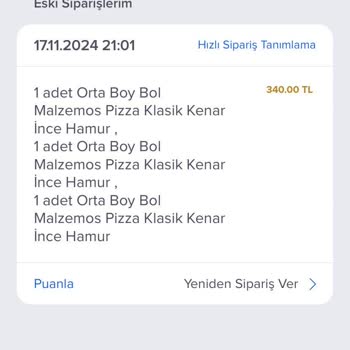 Buz Gibi Ve Eksik Gelen Pizza Hayal Kırıklığı