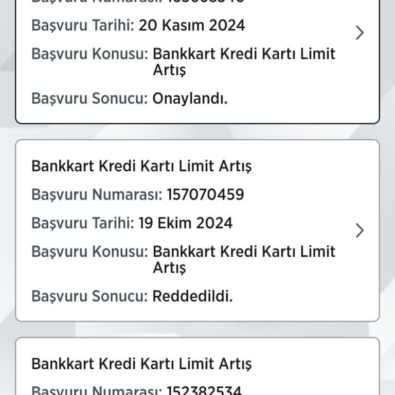 Kredi Kartı Limit Artışı Onaylandı Ama Artmadı