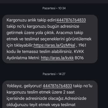Aras Kargo Teslimat Sorunu Ve Yanıltıcı Bilgilendirme