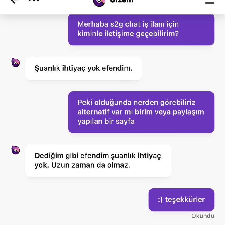 Yanıltıcı İş İlanı Ve Yetersiz Müşteri Hizmeti