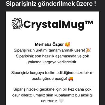 Sipariş Verdim, Ürünüm Nerede?