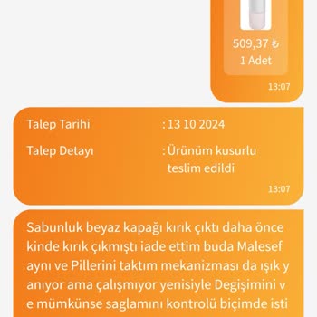 Xiaomi Sıvı Sabunluk Sorunu Ve İletişim Eksikliği
