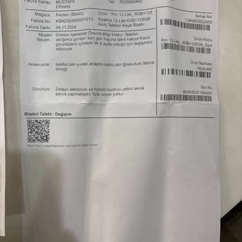 Yeni Telefonumda Garanti Sorunu