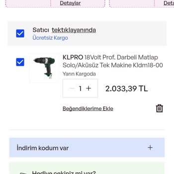 Fiyat Farkı Ve Müşteri Hizmetleri Sorunu