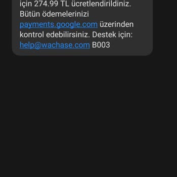 Messlog Uygulaması: İşlevsiz Hizmet Ve Geri Ödeme Talebi