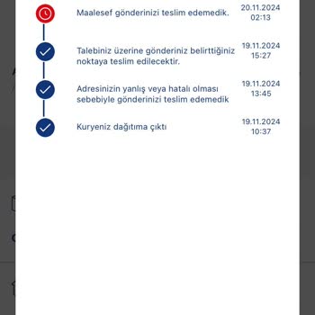 Adrese Ulaşmayan Kargo Ve Yanıltıcı Not Sorunu