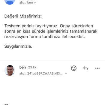 Rezervasyon İptali Ve İade Sorunu