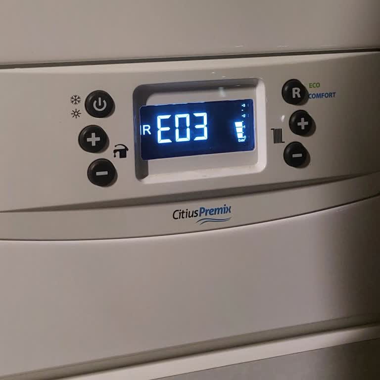 ECA Kombi Sürekli E03 Hatası Veriyor