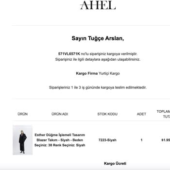 Kargo Süreci Ve Müşteri Hizmetleri Sorunu