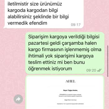 Kargo Süreci Ve Müşteri Hizmetleri Sorunu