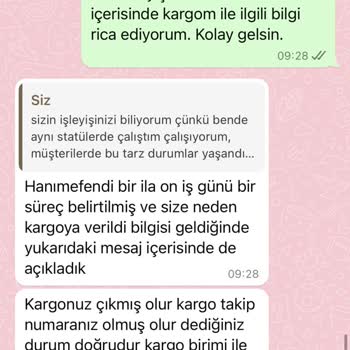 Kargo Süreci Ve Müşteri Hizmetleri Sorunu