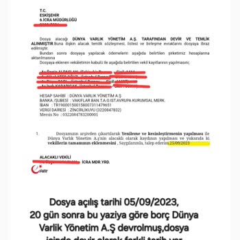 Sahte Belgelerle Başlatılan İcra Takipleri