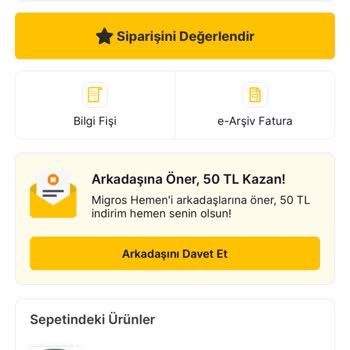 Migros Hemen Siparişimde Sümüklü Böcek Şoku!