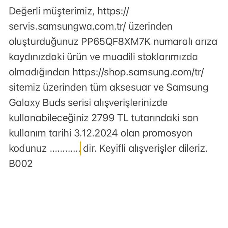 Samsung Teknik Servis Ve İletişim Sorunları