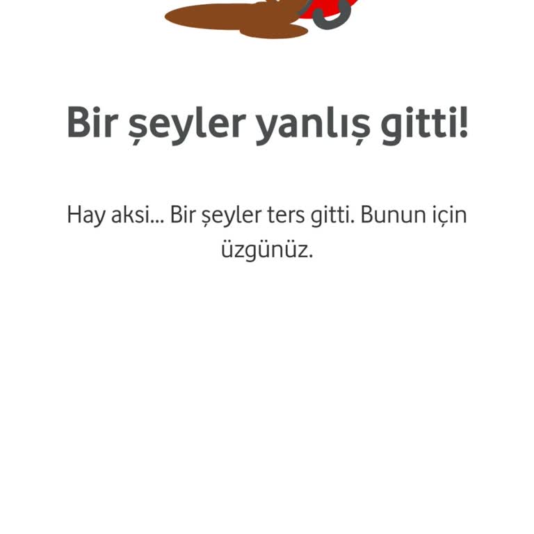 Vodafone Uygulamasında Sürekli Sorun Yaşıyorum