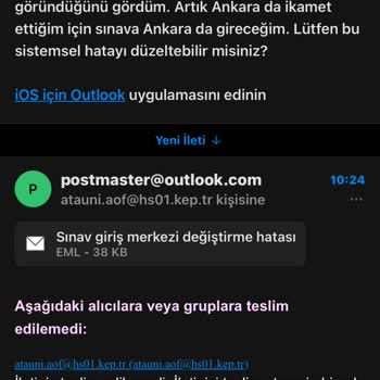 Sınav Merkezi Değişikliği Sorunu Ve İletişim Hatası