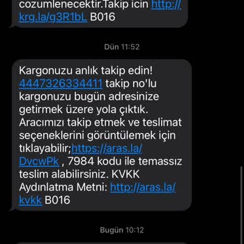 Aras Kargo İle Bitmeyen Teslimat Sorunu