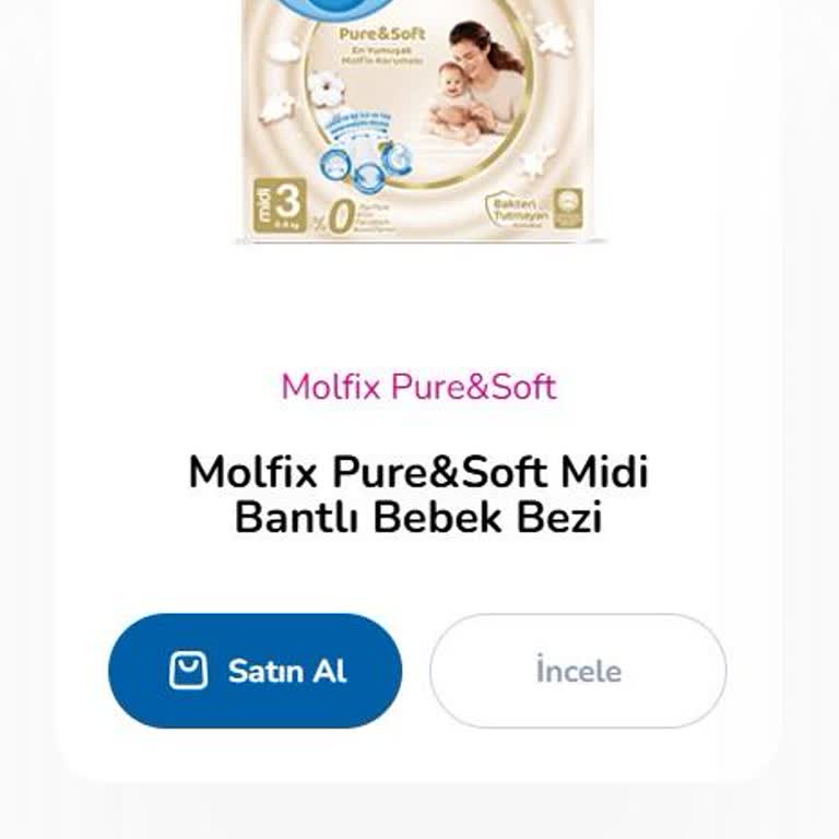 Molfix Midi 3 Bebek Bezi Nerede? Ürün Stok Sorunu