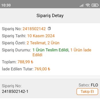 FLO'dan Sipariş Verdim, İade Talebiyle Karşılaştım!