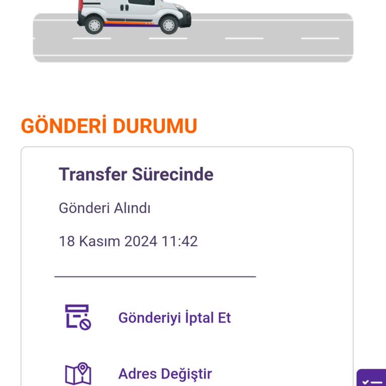 Kargo Teslimatında Gecikme Ve Güncelleme Sorunu