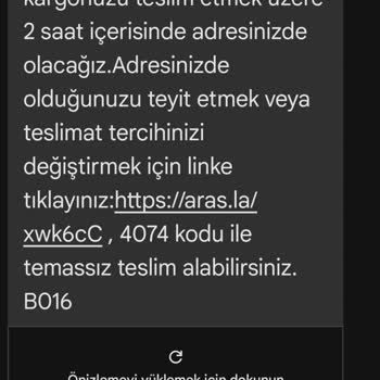 Aras Kargo'nun Teslimat Sorunları Ve Yanıltıcı Bilgilendirme