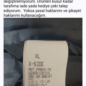 Defolu Ürün Ve Yetersiz Müşteri Hizmetleri