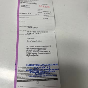 Ayakkabıdaki Hata Ve Mağaza Çalışanının Tavrı