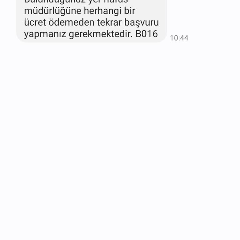 Kimlik Başvurusu İptali Mağduriyeti