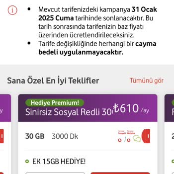 Operatör Tarifesindeki Fiyat Artışı Üzerine Müşteri Tepkisi
