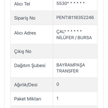 Kayıp Kargo Ve Yavaş İşleyiş