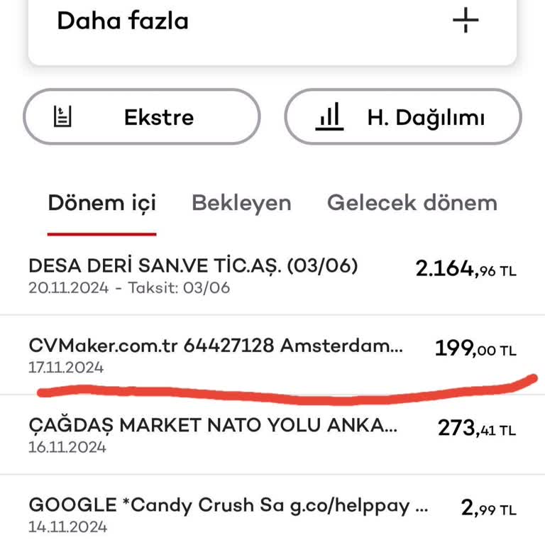 İzinsiz Kredi Kartı Çekimi Mağduriyeti
