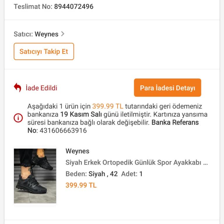 Aras Kargo Kargo Teslim Edilmeden İade Edildi!