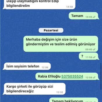 Kargo Teslim Edilmedi, Mağduriyet Yaşıyorum