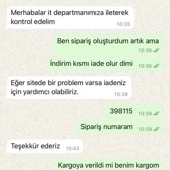 Kargoya Verilmeyen Elbise Siparişi Ve İlgisiz Müşteri Hizmetleri