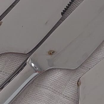 Jumbo Paslanmaz Çelik İddiasındaki Bıçakların Paslanması