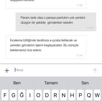 Zara'dan Aldığım Pantolonun Kalite Sorunları Ve Müşteri Hizmetleri Hayal Kırıklığı