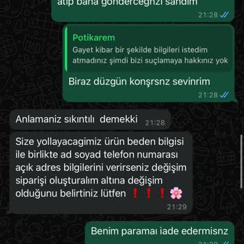 Yanlış Ürün Gönderimi Ve İade Sorunlarıyla Karşılaşma