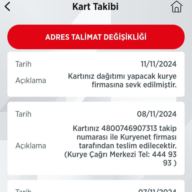 KYK Kartı Teslim Edilmedi Ve Müşteri Hizmetleri Cevap Vermiyor