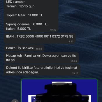 Sipariş Teslimatında Aksaklık Ve İade Sorunu