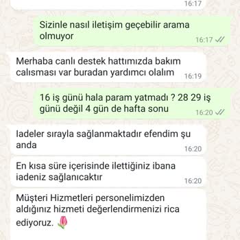 İade Sürecinde Yaşanan Hayal Kırıklığı