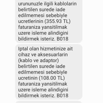 İade Sürecindeki Belirsizlik Ve Cihaz Ücreti Sorunu