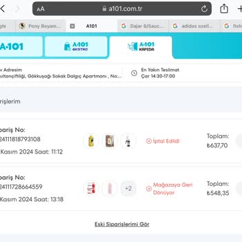 A101 Kapıda Uygulaması: İade Edilmeyen Ürünler Ve İlgisiz Müşteri Hizmetleri