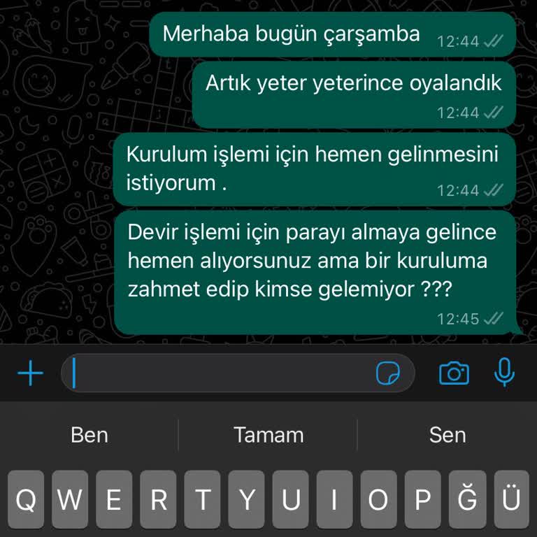Devir İşlemi Beklerken Mağduriyet Yaşıyorum