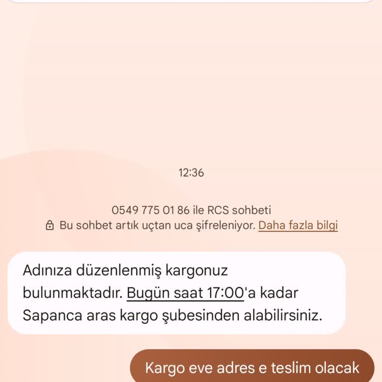 Aras Kargo'nun Adrese Teslim Sorunu