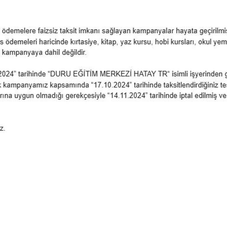 İş Bankası Kredi Kartı Taksitlendirme Sorunu Ve Keyfi İptal