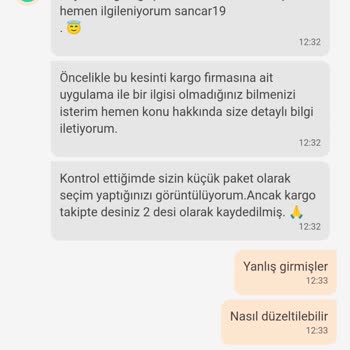 Trendyol Express'te Hatalı Ücretlendirme Ve Kötü Müşteri Hizmeti
