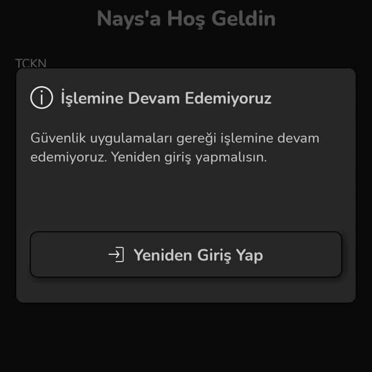 İş Bankası Nays Hesabıma Erişim Sorunu