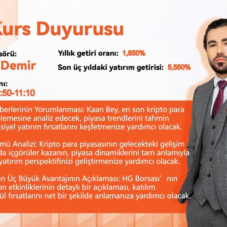 Kaan Demir Borsa Ticareti Sahte Yatırım Yarışmasıyla Mağduriyet